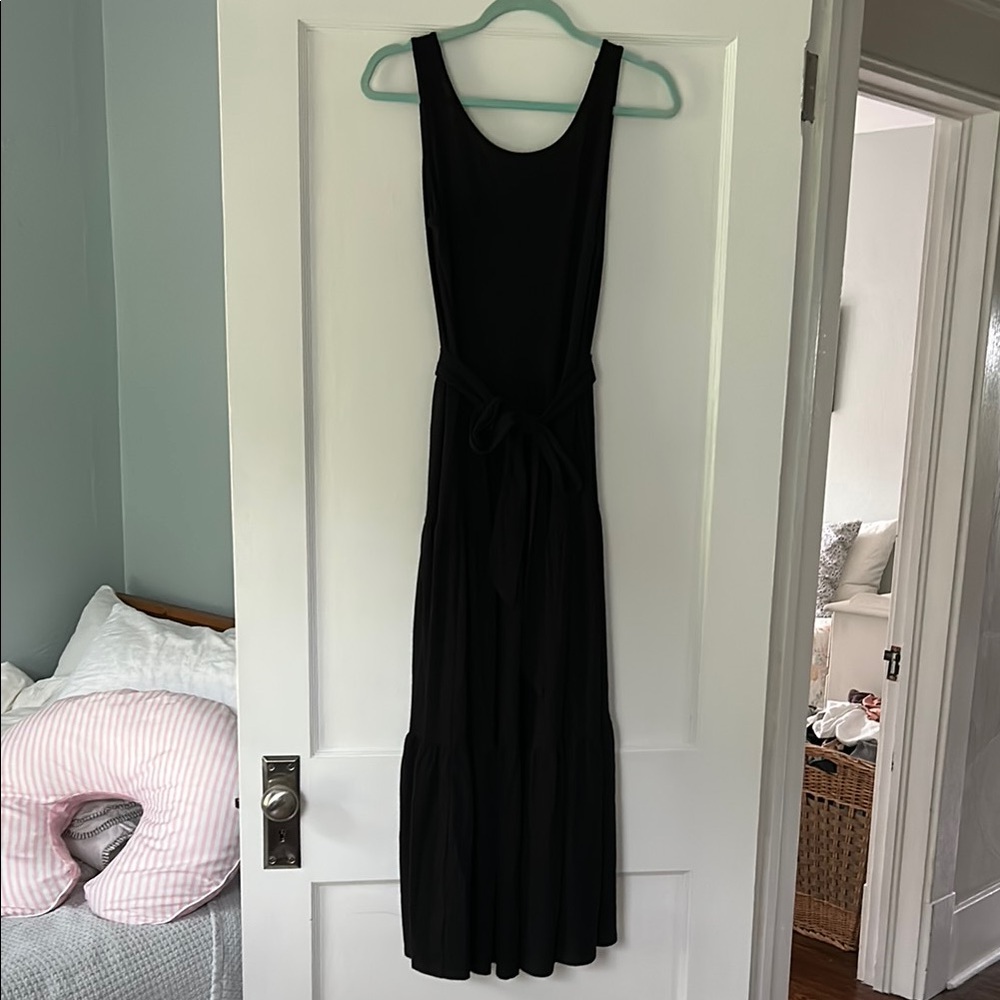 Beachy cotton J Crew sleeveless maxi dress